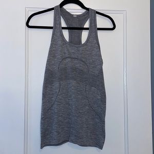 Lululemon Swiftly Tech Racerbank Tank - Grey